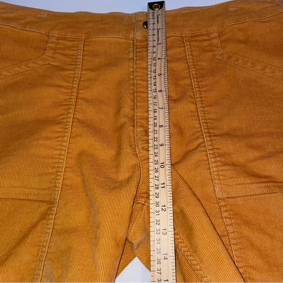 Toad and Co Mustard Coaster Cord Shorts Men’s 34 Organic Cotton Stretch Corduroy - Picture 7 of 11